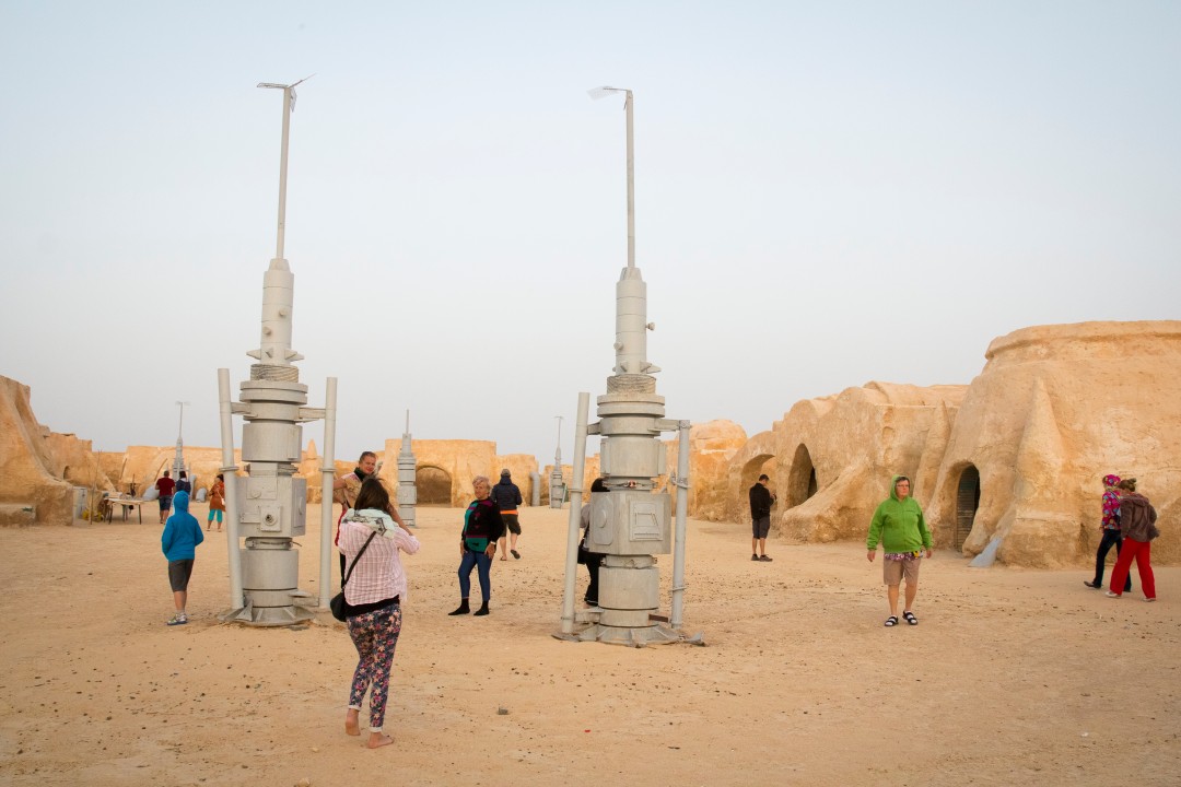 Star Wars set in Tataouine, Tunisia