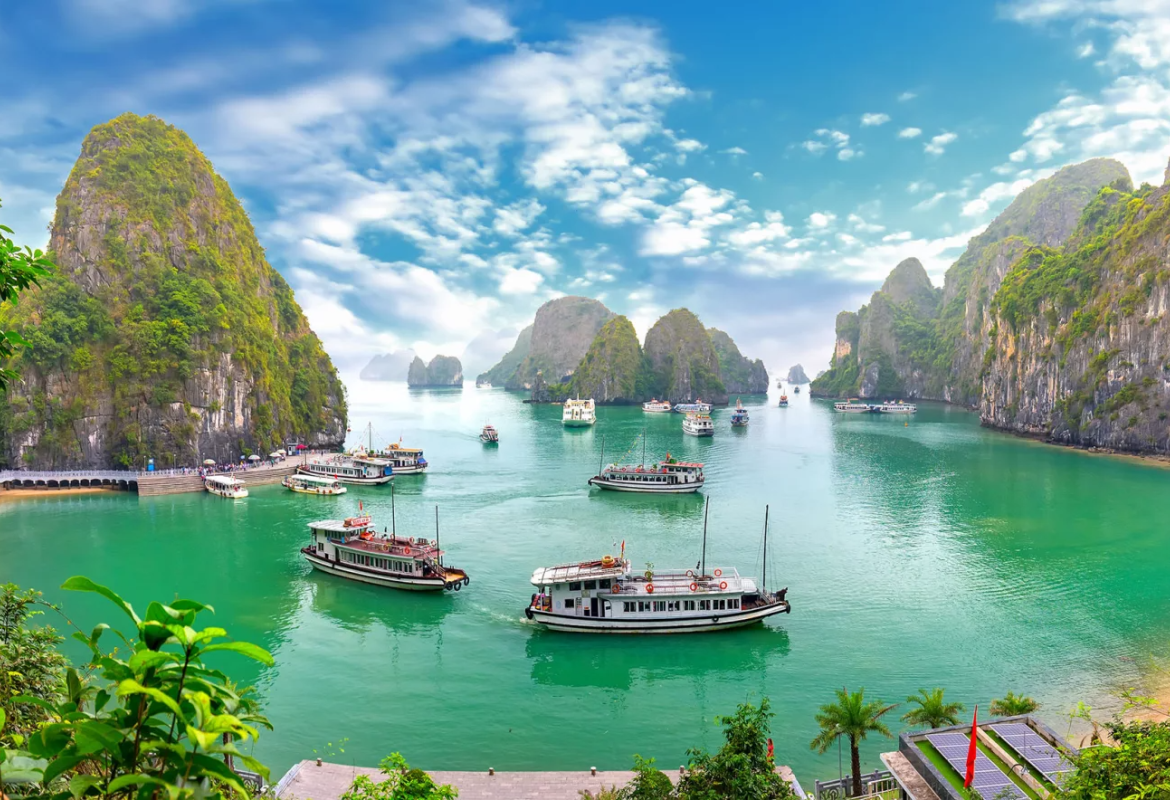 boats in Vietnam