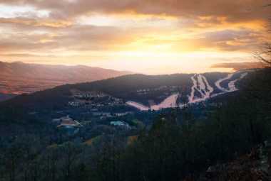 Sunset at Massanutten