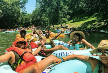 travel group river tubing